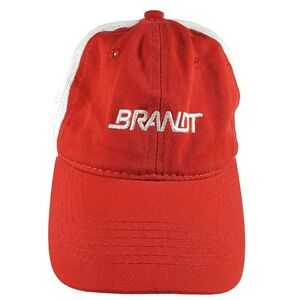 Outdoor Cap Brandt Mesh Trucker Hat Red Cotton‎ Adjustable Promo